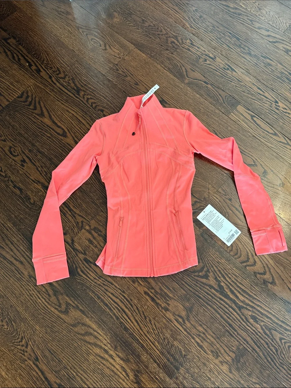 lululemon athletica Coral Zip-Up Bomber Jacket